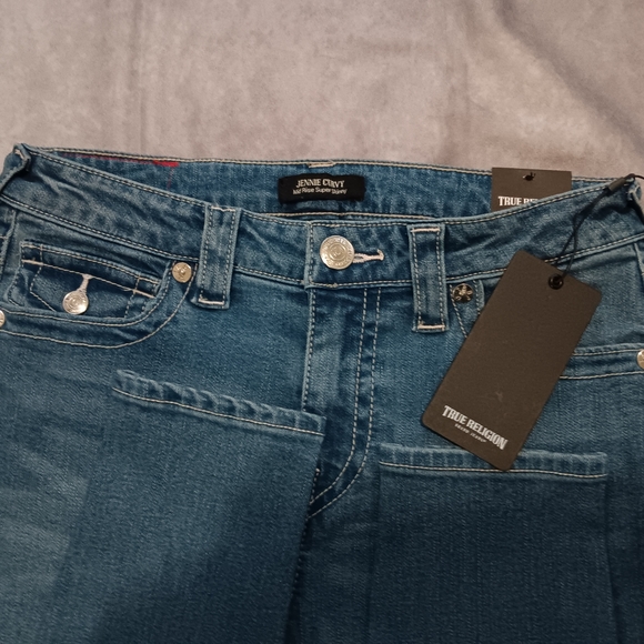 NWT True Religion Jennie Curvy jeans - Picture 2 of 11
